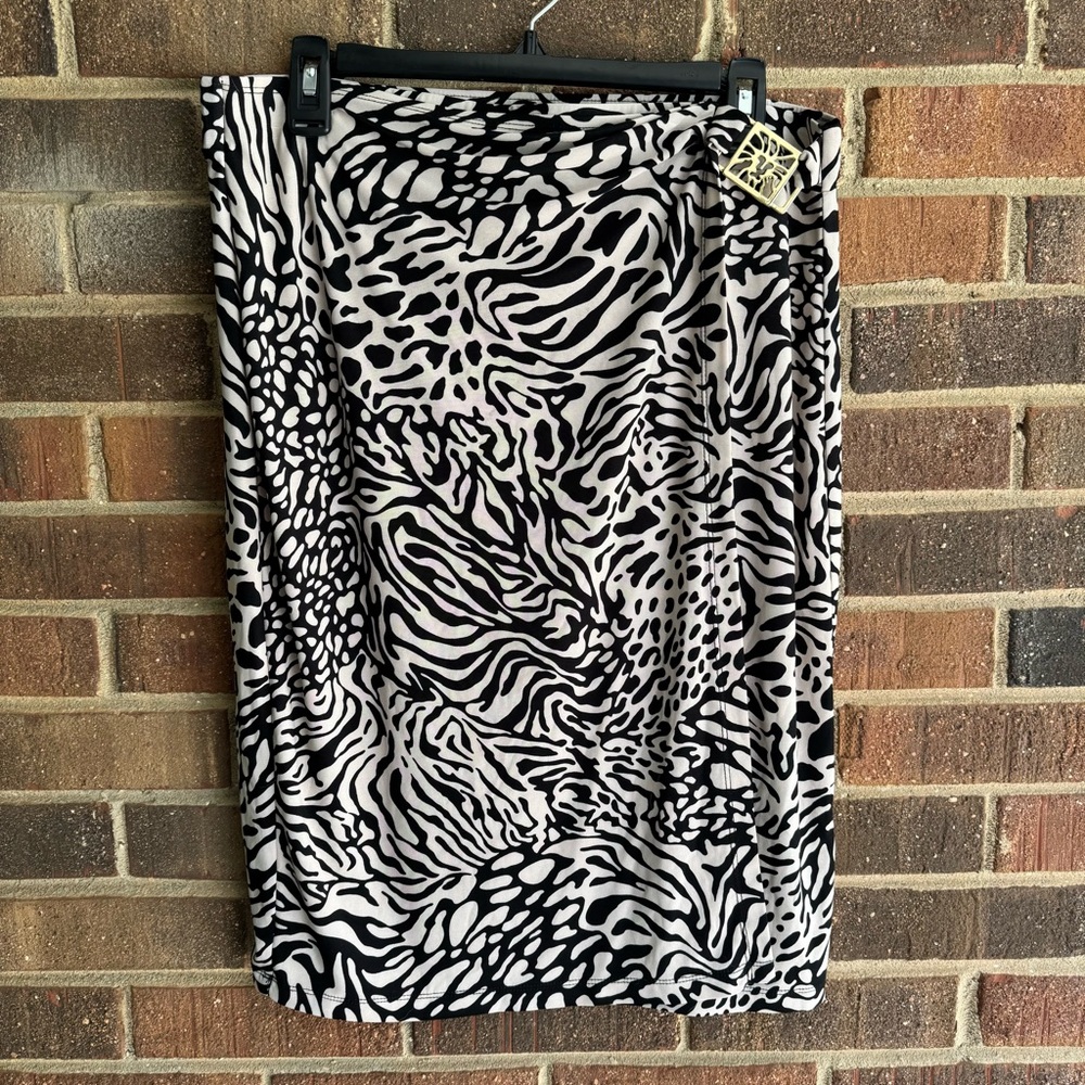 Anne Klein zebra Skirt